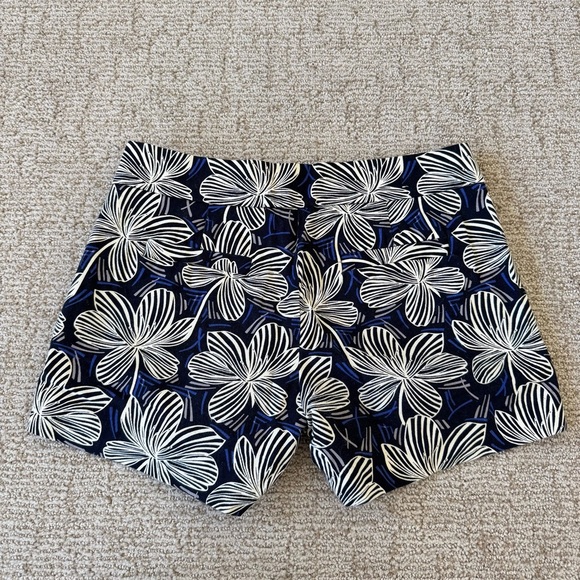 J Crew Factory Abstract Print Chino Shorts - Picture 3 of 3